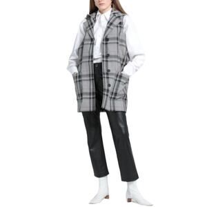 3.1 Phillip Lim Plaid Dropped Armhole Hooded Vest-2